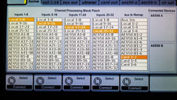 Behringer X32 routing